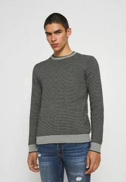 Only & Sons ONSWESLEY LIFE STRUC CREW - Pullover - Pattern Black