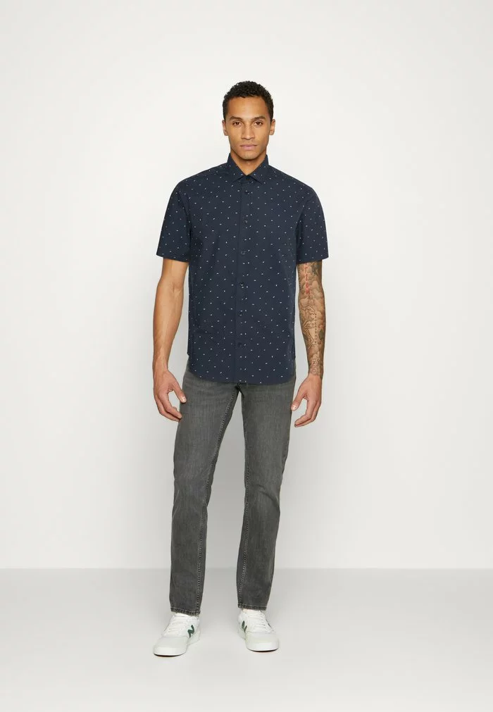 Only & Sons ONSSANE DITSY - Chemise - Dark Navy 2 Only & Sons ONSSANE DITSY - Chemise - Dark Navy – Image 2