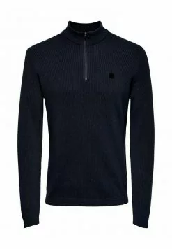 Only & Sons HALBREISSVERSCHLUSS - Sweat Polaire - Dark Navy