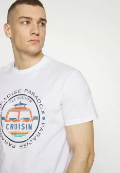 Only & Sons ONSTED - T-shirt Imprimé - Bright White -Only & Sons Soldes Boutique 89dc504af4a94491b52123df56713ca1