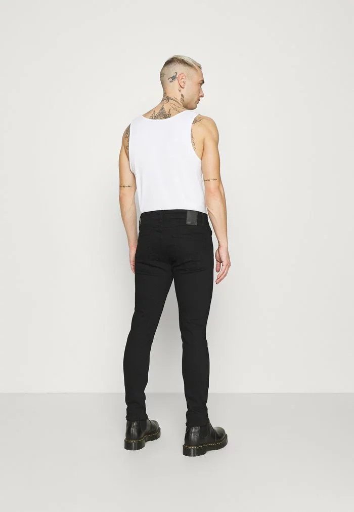 Only & Sons ONSWARP LIFE - Jeans Skinny - Black Denim 3 Only & Sons ONSWARP LIFE - Jeans Skinny - Black Denim – Image 3