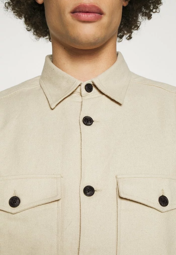 Only & Sons ONSMILO LIFE SOLID OVERSHIRT - Chemise - Pelican 5 Only & Sons ONSMILO LIFE SOLID OVERSHIRT - Chemise - Pelican â Image 5