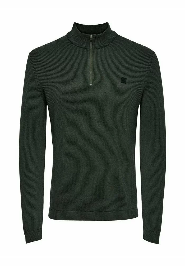 Only & Sons HALBREISSVERSCHLUSS - Sweat Polaire - Peat 6 Only & Sons HALBREISSVERSCHLUSS - Sweat Polaire - Peat – Image 6
