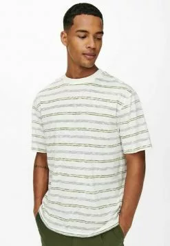 Only & Sons RELAXED FIT - T-shirt Imprimé - Star White -Only & Sons Soldes Boutique 8b3aae9d23094006b21086d43962d29b