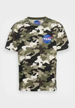 Only & Sons ONSNASA TEE - T-shirt Imprimé - Olive Night -Only & Sons Soldes Boutique 8b6dc6de07fa4920a31003a06a0fc188