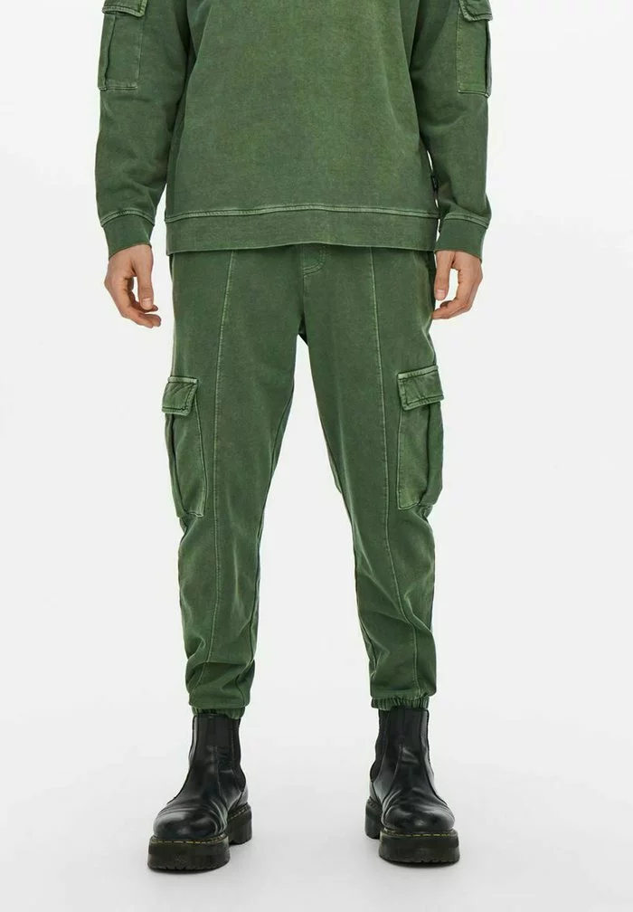 Only & Sons Pantalon Cargo - Rifle Green 1 Only & Sons Pantalon Cargo - Rifle Green