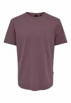 Only & Sons T-shirt Basique - Huckleberry -Only & Sons Soldes Boutique 8bd2a6431eea496fb79e69164239154d