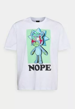 Only & Sons ONSRICKNMORTY TEE - T-shirt Imprimé - Bright White