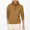Only & Sons ONSCERES LIFE - Sweat à Capuche - Chipmunk