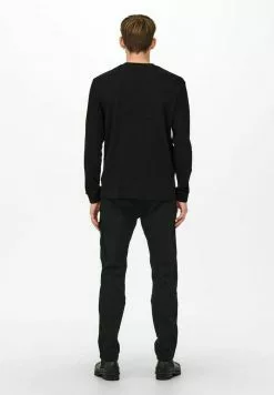 Only & Sons T-shirt à Manches Longues - Black -Only & Sons Soldes Boutique 8cbc1fd0707c482fb139d82345f3497c