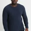 Only & Sons DAN STRUCTURE CREW - Pullover - Dress Blue