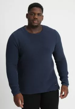 Only & Sons DAN STRUCTURE CREW - Pullover - Dress Blue