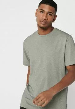 Only & Sons T-shirt Basique - Gray -Only & Sons Soldes Boutique 8da616ad06dd4cbb9a2447f3f2e2e670