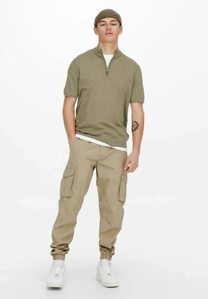 Only & Sons T-shirt Imprimé - Chinchilla 2 Only & Sons T-shirt Imprimé - Chinchilla – Image 2