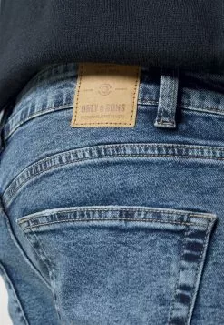 Only & Sons ONSLOOM LIFE SLIM - Jean Slim - Blue Denim -Only & Sons Soldes Boutique 8e7b569b7af74431b0417ed42482432d