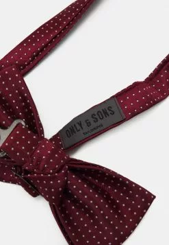 Only & Sons ONSTHEO BOW TIE - Noeud Papillon - Merlot -Only & Sons Soldes Boutique 8ef9967157fa44ea9331f9a055be43ce