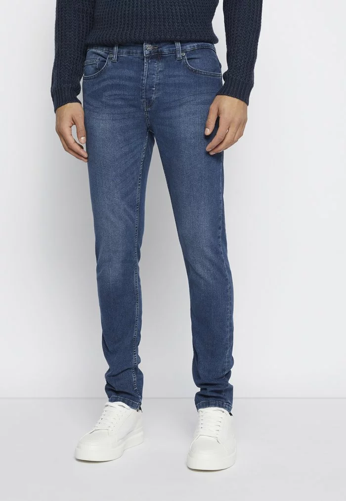 Only & Sons ONSWARP - Jeans Skinny - Blue Denim 3 Only & Sons ONSWARP - Jeans Skinny - Blue Denim – Image 3