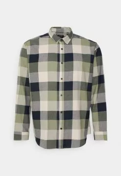 Only & Sons ONSGUDMUND UNBRUSHED CHECK SHIRT - Chemise - Hedge Green