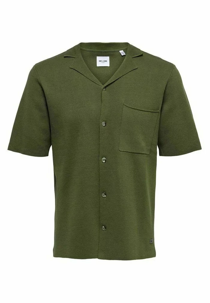 Only & Sons Chemise - Olive Night 7 Only & Sons Chemise - Olive Night – Image 7