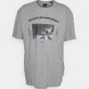 Only & Sons ONSGILBERT TEE - T-shirt Imprimé - Light Grey Melange