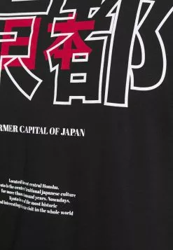 Only & Sons ONSAKI LIFE TEE - T-shirt Imprimé - Black -Only & Sons Soldes Boutique 91a07ebca9e44cfca85c552213429159