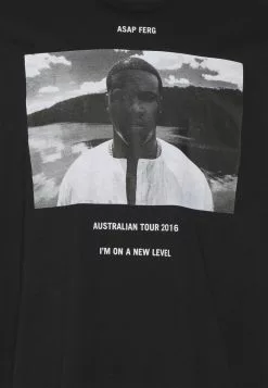 Only & Sons ONSASAP TEE UNISEX - T-shirt Imprimé - Black -Only & Sons Soldes Boutique 924e67c7a04245a7ac82d47e86b81637