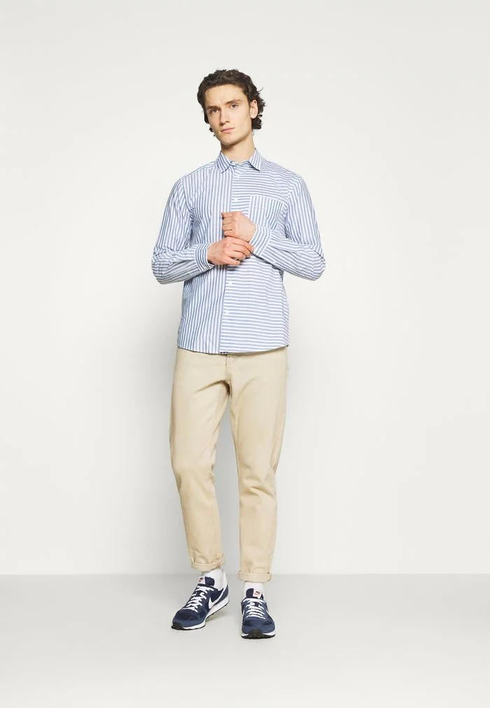 Only & Sons ONSTRIPP LIFE STRIPED - Chemise - Cashmere Blue 2 Only & Sons ONSTRIPP LIFE STRIPED - Chemise - Cashmere Blue – Image 2