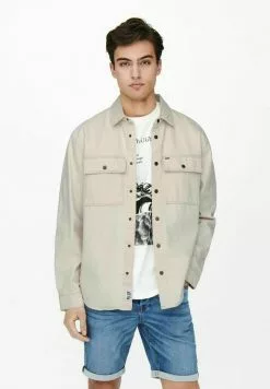 Only & Sons Chemise - Ecru