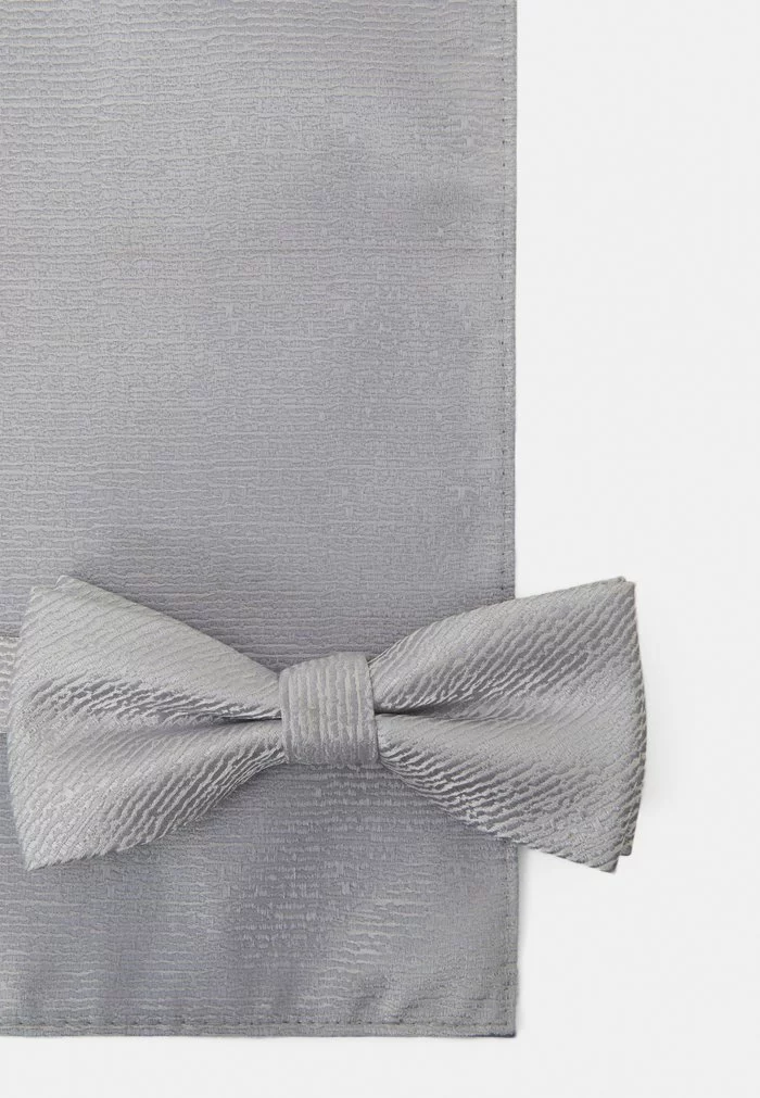 Only & Sons ONSTOBIAS PATTERN BOWTIE SET - Noeud Papillon - Quiet Grey 7 Only & Sons ONSTOBIAS PATTERN BOWTIE SET - Noeud Papillon - Quiet Grey – Image 7