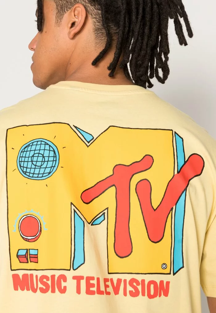 Only & Sons TEE - T-shirt Imprimé - Custard 5 Only & Sons TEE - T-shirt Imprimé - Custard – Image 5