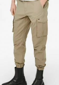 Only & Sons Pantalon Cargo - Chinchilla