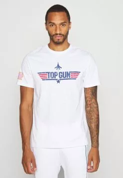 Only & Sons ONSTOPGUN TEE - T-shirt Imprimé - Bright White