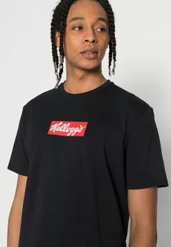 Only & Sons ONSKELLOGGS LOGO TEE UNISEX - T-shirt Imprimé - Black -Only & Sons Soldes Boutique 958a5b715fc54359be8154a0b14a5d0e