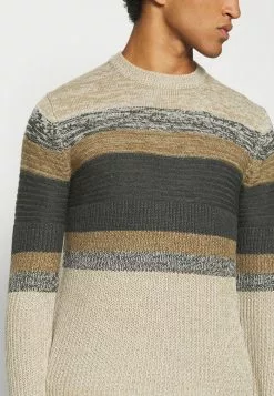 Only & Sons ONSLAZLO - Pullover - Pelican -Only & Sons Soldes Boutique 95e6343e455140f1aaf3b46a5c3b8e43