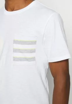 Only & Sons ONSVANE LIFE LONGY POCKET TEE - T-shirt Imprimé - White -Only & Sons Soldes Boutique 95e91f398ffc4585b389bcb08c071418