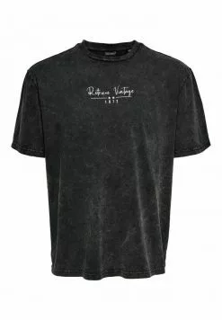 Only & Sons T-shirt Imprimé - Black 10 Only & Sons T-shirt Imprimé - Black -Only & Sons Soldes Boutique 96728cda9d4e49faa3e3a09c455c04d3
