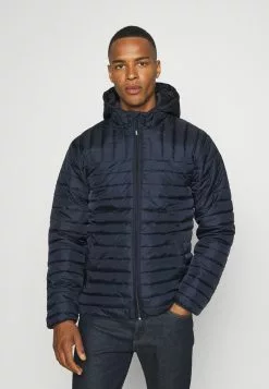 Only & Sons ONSPAUL QUILTED HOOD JACKET - Veste Mi-saison - Dark Navy -Only & Sons Soldes Boutique 96caab35dd79426bac80b36308d0407e