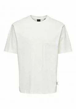 Only & Sons RELAXED FIT - T-shirt Basique - Star White -Only & Sons Soldes Boutique 972ffba2fcea4919a7b8d58b4ecf2493