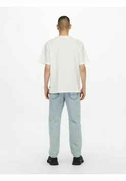 Only & Sons RELAXED FIT - T-shirt Basique - Star White -Only & Sons Soldes Boutique 97f4e214304d4707a84ff0b56e7064de