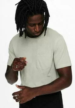 Only & Sons T-shirt Basique - Pussywillow Gray -Only & Sons Soldes Boutique 98aad347e9a04cbc988916ac9183b3cd