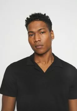 Only & Sons ONSABRAHAM LIFE RESORT - Polo - Black -Only & Sons Soldes Boutique 98c8c9f498304813b9abb41c7d43fdbb