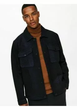 Only & Sons Veste Mi-saison - Dark Navy -Only & Sons Soldes Boutique 99ade46de78643c28a3457ff446741e2