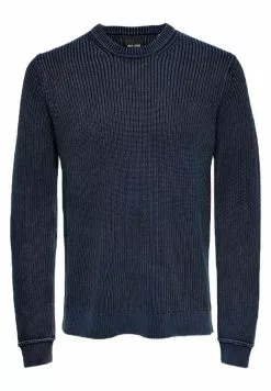 Only & Sons Pullover - Dark Navy -Only & Sons Soldes Boutique 9a13721c55d94f5681a307600a91ea0e