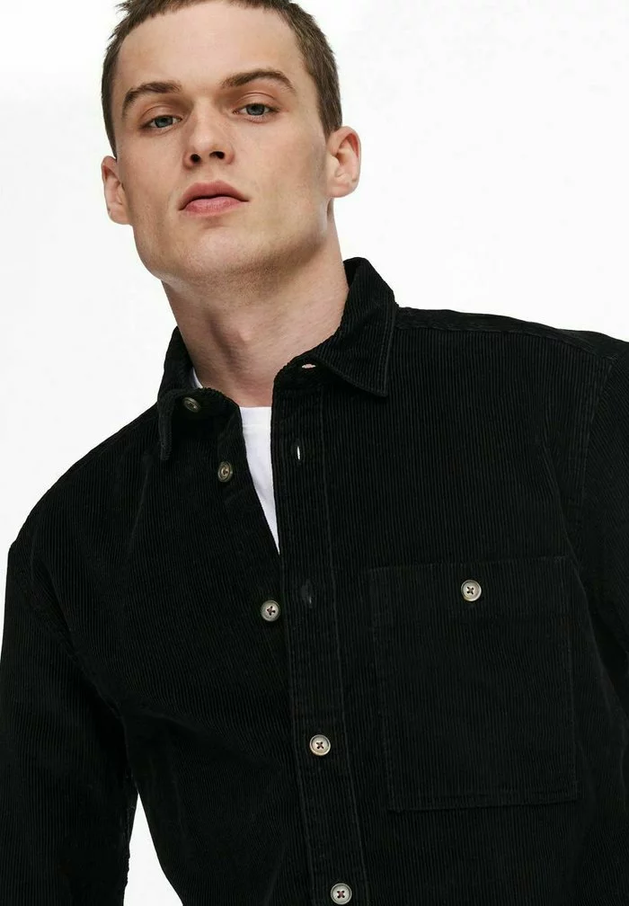 Only & Sons Chemise - Black 4 Only & Sons Chemise - Black – Image 4