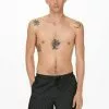 Only & Sons Short De Bain - Black