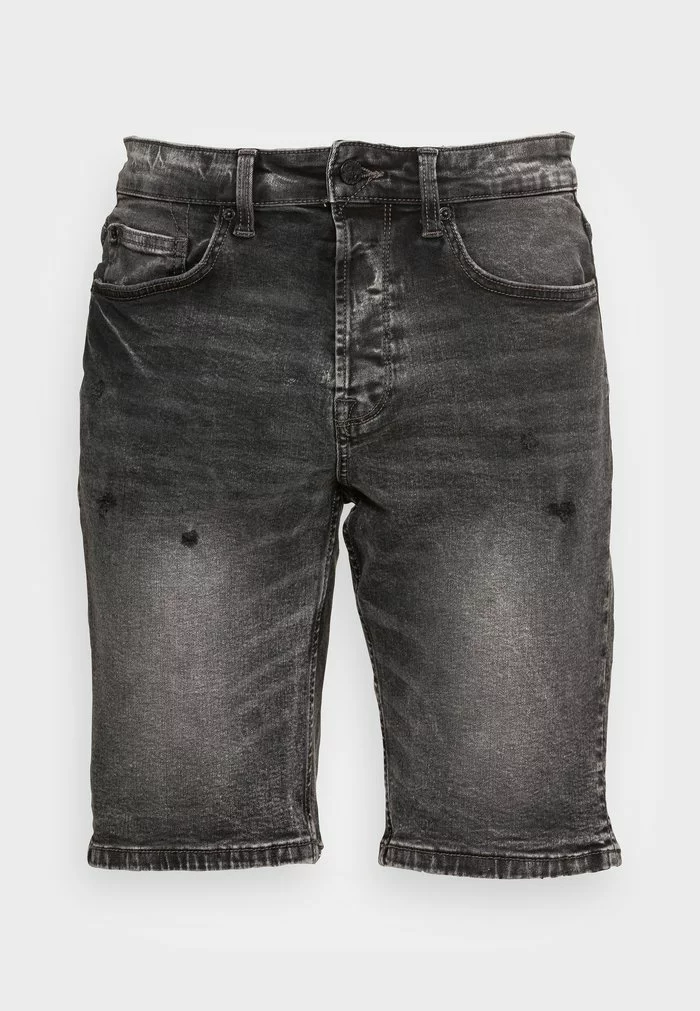 Only & Sons ONSAVI LIFE - Short En Jean - Grey Denim 4 Only & Sons ONSAVI LIFE - Short En Jean - Grey Denim – Image 4