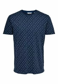 Only & Sons T-shirt Imprimé - Dress Blues