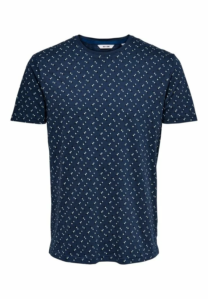 Only & Sons T-shirt Imprimé - Dress Blues 1 Only & Sons T-shirt Imprimé - Dress Blues