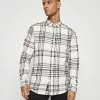 Only & Sons ONSNATE LIFE CHECK SHIRT - Chemise - Star White