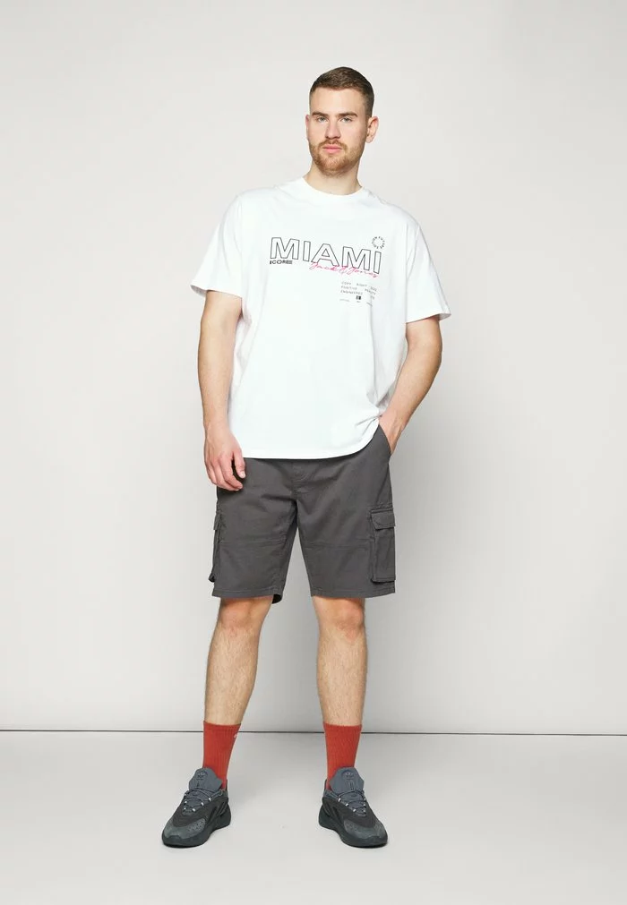 Only & Sons ONSCAM CARGO - Short - Grey 2 Only & Sons ONSCAM CARGO - Short - Grey – Image 2